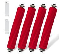 Lot de 6 Accessoires pour d'origine, Pièces de Rechange Brosses, Brosse Principale Séparable en Caoutchouc Compatible avec Roborock S7/S7 MaxV/S7 Maxv Ultra/S7 Max/S7 Pro Ultra/P10/P10S/QV 35A/Q Revo