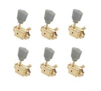 Lot de 6 accordeurs pour guitare électrique et acoustique Gibson Les 3L (doré)