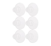Lot de 6 adaptateurs de bride en silicone pour tire-lait - Connecteur étroit