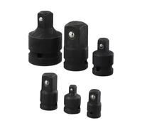 Lot de 6 adaptateurs de douille à choc 6 pièces 1/4 3/8 1/2 3/4" pour clé à cliquet
