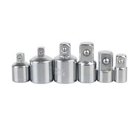 Lot de 6 adaptateurs de douille à cliquet 1/4", 3/8", 1/2", outil de réparation, adaptateur de douille, connexion sécurisée