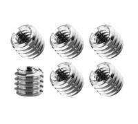 Lot De 6 Adaptateurs De Filetage Pour TréPied D'Appareil Photo, Adaptateur De Filetage 1/4" à 3/8 Pour Adaptateur De TréPied, Vis De L'éCrou Du Convertisseur Pour TréPied Monopode VidéO De CaméRa.