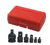 Lot de 6 adaptateurs de prise | Jeu de conversion pour clés et tournevis, pour travaux électriques, menuiserie, automobile, construction industrielle