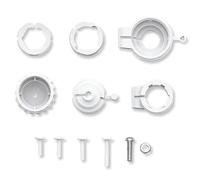 Lot de 6 adaptateurs de thermostat en plastique pour robinet de chauffage RA, RAV, RAVL