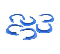 Lot de 6 Adaptateurs pour Pots La Laitière - Compatibles Yaourtière SEB Multidélices (Bleu)