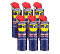 Lot de 6 aérosols Produit Multifonction Spray Double Position 500ml WD-40