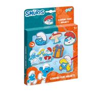 Lot de 6 aimants de peinture diamant Les Schtroumpfs pour enfants à partir