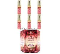 LOT DE 6 AL REHAB PARFUM MUSC ORIENTAL MIXTE -MORROCAN ROSE -6 ML- AL REHAB-
