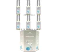 LOT DE 6 AL REHAB PARFUM MUSC ORIENTAL MIXTE -WHITE MUSK-6 ML- AL REHAB-