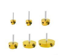 Lot de 6 alésoirs de tuyaux en PVC, kit d'alésoir de tuyau, kit d'extension de tuyau 6 pièces en PVC pour 40 tuyaux en PVC, PVC et ABS