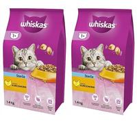 Lot de 6 Aliments pour Chats Adultes stérilisés au goût Poulet 1,4 kg