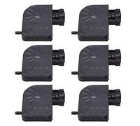 Lot de 6 amortisseurs d'encre en polypropylène anticorrosion pour imprimantes 4880, 4800, 7800, 7880, 9800, avec filtre à mailles pour encre pigmentée à base d'eau et de solvant