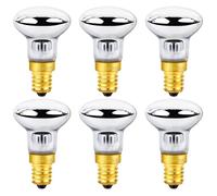 Lot de 6 ampoules à lave E14 30 W R39, lumière chaude 2700 K, 340 lm, AC 230 V, petit culot pour Lavalamp, lampes à lave, lampe volcano, lampe à bulles