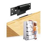 Lot de 6 ancrages anti-basculement pour meubles pour bébé, ancrages muraux robustes pour meubles, sangles anti-tremblement de terre, sécurité des enfants, fixation au mur, commode et tiroir