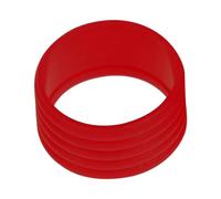 Lot de 6 Anneau de Tennis en Silicone Raquette de Tennis en Caoutchouc Grip Band Tennis Absorbant Couverture Tenir Surgrip en Place, Caoutchouc Anneau, Elastiques Grip pour Raquette de Tennis
