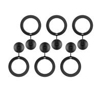 Lot de 6 anneaux d'alimentation pour poissons - Plante flottante pour aquarium - Pour aquarium - Alimentation ronde - Plante flottante pour intercepter les poissons