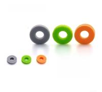 Lot de 6 anneaux de garniture de joystick pour PS5 pour Xbox Switch Pro - Coussinets en mousse antidérapants pour un meilleur contrôle