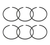 Lot de 6 anneaux de piston 41 mm x 1,5 mm - Compatible avec les tronçonneuses Partner 350/370/390/420