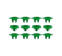 Lot de 6 anneaux de protection pour arroseur de pelouse | L'anneau de protection robuste protège efficacement vos arroseurs de gazon contre les dommages causés par les tondeuses à