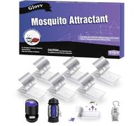 Lot de 6 appâts anti-moustiques pour piège à insectes, compatible avec tous les pièges