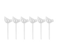 Lot de 6 Arroseurs Automatiques en Verre Soufflé, Forme d'Oiseau, Transparent, Bulbes d'Arrosage pour Plantes d'Intérieur