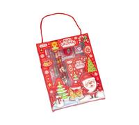 Lot de 6 articles de papeterie 3D de dessin animé pour enfants, fournitures de cadeau d'apprentissage pour enfants, boîte de papeterie, apprentissage des étudiants