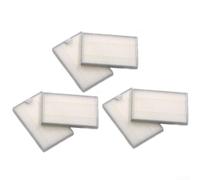 Lot de 6 aspirateurs robotiques de rechange Create S18, lavables pour aspirateur HEPA haute efficacité de la poussière et des poils d'animaux, robot nettoyeur sans fil pour pièces de rechange