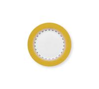 Lot de 6 Assiette plate La Majorelle Jaune - 26,5cm Pip Studio