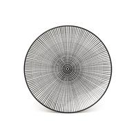 Lot de 6 assiettes à dessert noir - "Aya" Laguiole Cuisson