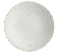 Lot de 6 Assiettes à Dessert ""Rice"" 21cm Blanc