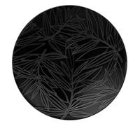 Lot de 6 Assiettes à Dessert ""Vegy"" 21cm Noir