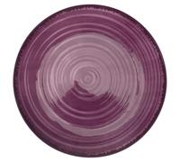 Lot de 6 assiettes à fruits en porcelaine, Baita Purple
