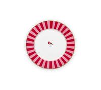 Lot de 6 Assiettes à pain Love Birds Rouge/Rose - 17cm Pip Studio