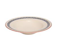 Lot de 6 Assiettes à Pâtes "Morgane" 28cm Crème