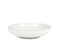 Lot de 6 assiettes creuses blanc - "Sélène"