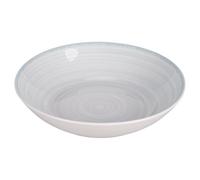 Lot de 6 assiettes creuses en porcelaine Ø20,5 cm, Baita Acqua