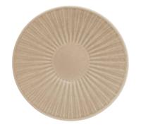 Lot de 6 Assiettes Creuses "Nyero" 21cm Beige