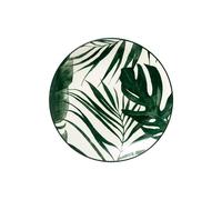 Lot de 6 Assiettes Creuses "Palme" 20cm Vert