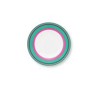 Lot de 6 Assiettes creuses Pip Chique Stripes Rose-Vert - 23,5cm Pip Studio