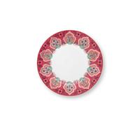 Lot de 6 Assiettes dessert Flower Festival Framboise - 21cm Pip Studio