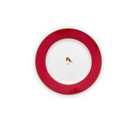 Lot de 6 Assiettes dessert Love Birds Rouge - 21cm Pip Studio