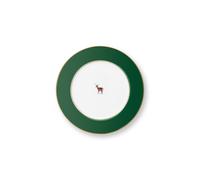 Lot de 6 Assiettes dessert Love Birds Vert Foncé - 21cm Pip Studio