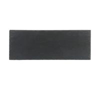 Secret de gourmet SG Lot De 6 Assiettes En Ardoise - L 30 X L 11 Cm - Noir