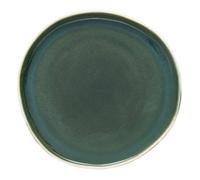 Lot de 6 assiettes plate Wonja vert L27xp26,4xH2,1cm - Atmosphera Créateur d'intérieur