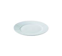 Lot de 6 assiettes plates 26,5 cm - Blanc