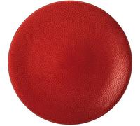 Médard de Noblat - Assiette plate - D27 cm - Stone - Grès - Lot de 6 - Rouge