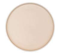 Lot de 6 Assiettes Plates ""Alix"" 26cm Beige