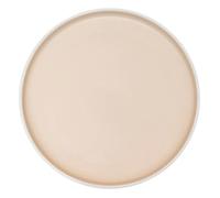 Lot de 6 Assiettes Plates ""Alix"" 26cm Beige