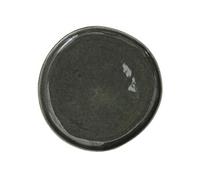 Lot de 6 Assiettes Plates Black Forest 27cm Céramique Grès Vert