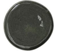 Lot de 6 Assiettes Plates Black Forest 27cm Céramique Grès Vert Vert